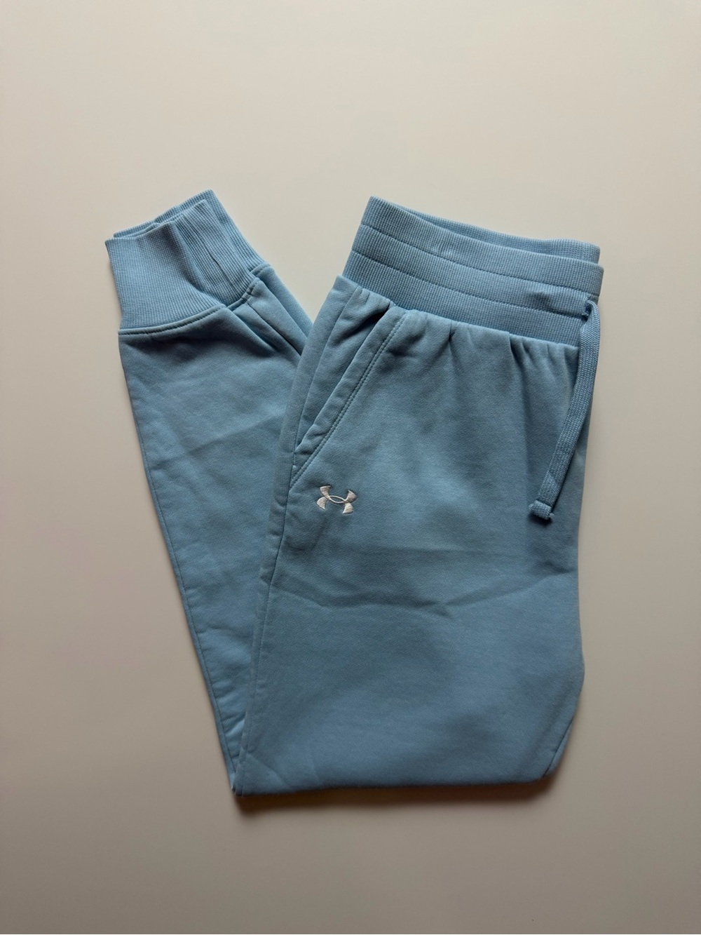 Under Armour Fleece Joggers, Blue, Size S